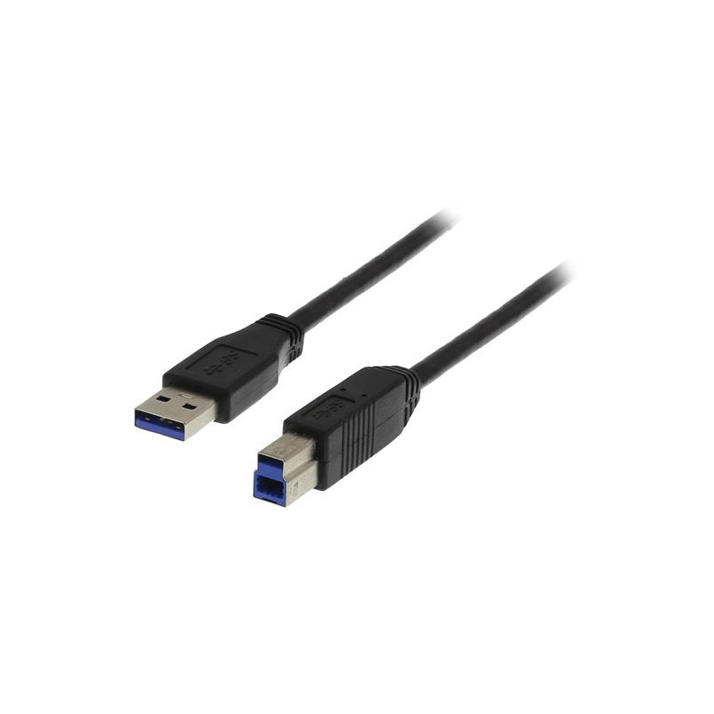 USB cable and USB hub - USB 3.0 kabel Typ A ha - Typ B ha 1m