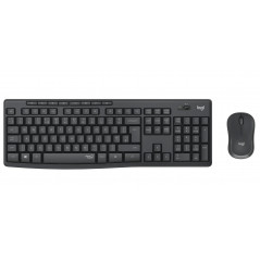 Logitech MK295 Silent trådlöst tangentbord & mus black