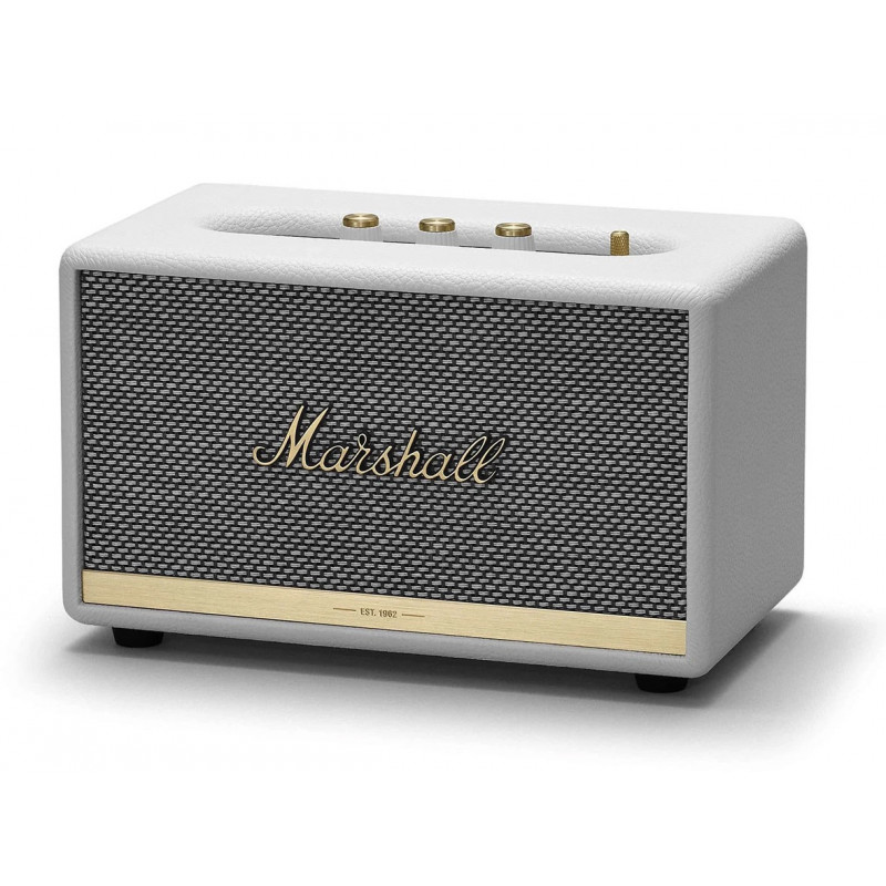 Wireless Bluetooth Speaker - Marshall Acton II BT trådlös bluetooth-högtalare (vit)