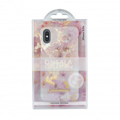 Onsala mobilskal till iPhone X / XS RoseGold Marble