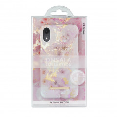 Onsala mobiletui til iPhone XR Soft RoseGold Marble