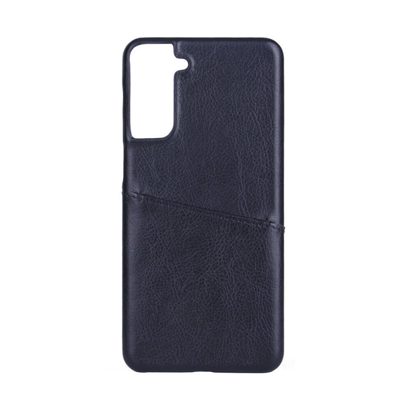 Phone Accessories - Onsala mobilskal till Samsung Galaxy S21+ Plus med kortfack och veganläder