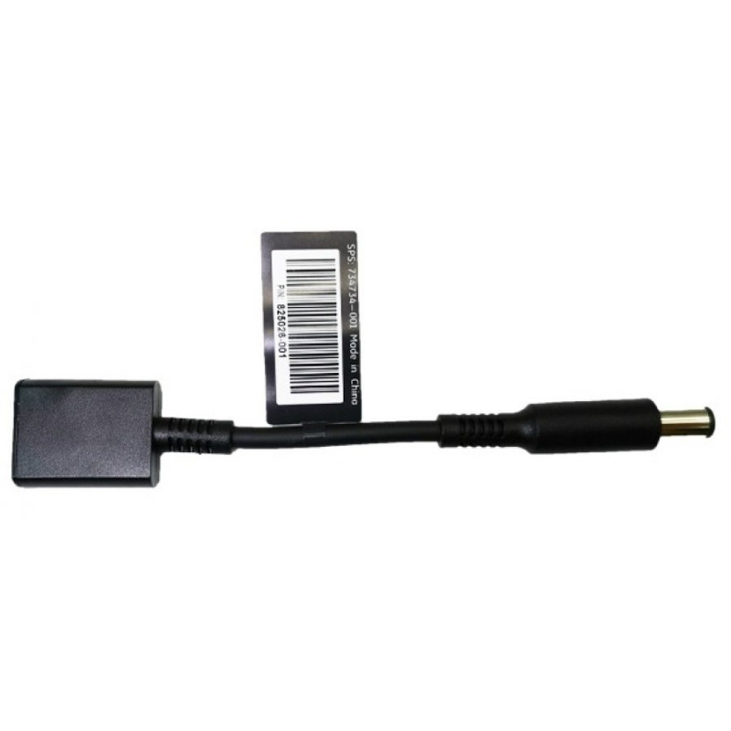 HP charger - HP konverteringskabel HP Bluetip 4.5mm til HP Blacktip 7.4mm