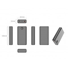 Portable Batteries - iiglo PowerBank batteri på 30.000mAh