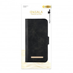 Covers - Onsala Magnetic Plånboksfodral 2-i-1 till iPhone 6/7/8/SE Midnight Black