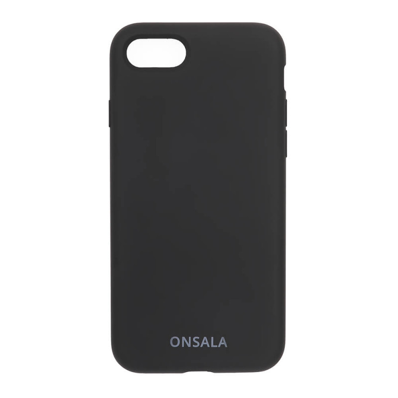 Iphone 7/8/SE - Onsala mobilskal till iPhone 6/7/8/SE Silikon Black