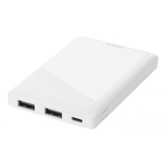 Slim Powerbank 5000mAh från Deltaco med 2.1A