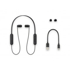 Earphones - Sony C200 trådlösa in-ear Bluetooth-hörlurar white