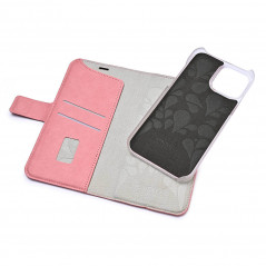 Onsala Magnetic Plånboksfodral 2-i-1 till iPhone 13 Mini Dusty Pink