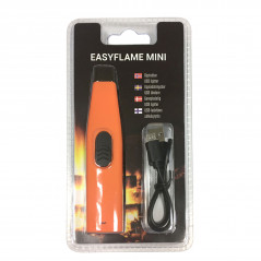 Löytöjä - Easyflame Elektrisk Tändare USB Orange