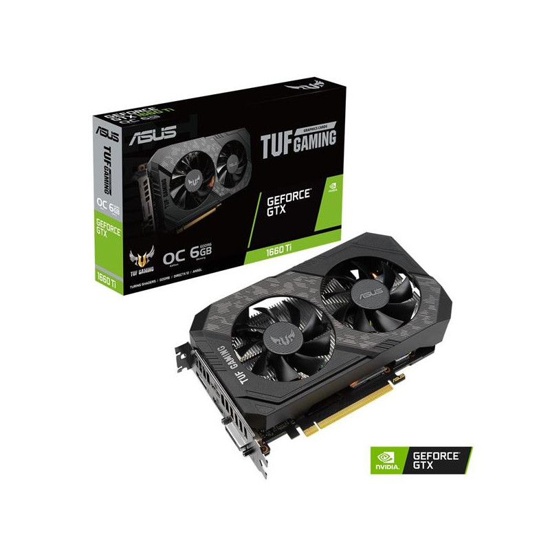 Graphic Cards - ASUS GeForce GTX 1660 TI 6GB TUF OC EVO GAMING