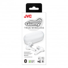 Wireless - JVC Gumy Bluetooth headset hörlur, in-ear, white