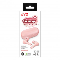 Wireless - JVC Gumy Bluetooth headset hörlur, in-ear, pink