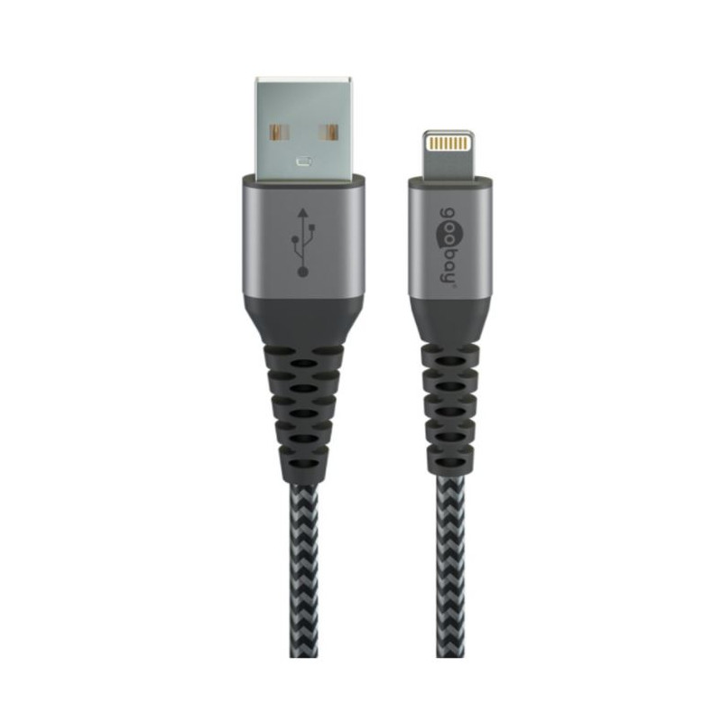 Chargers and Cables - Elegant & extra robust MFi-godkänd USB till Lightning iPhone-laddkabel