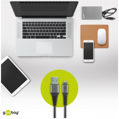 Chargers and Cables - Elegant & extra robust MFi-godkänd USB till Lightning iPhone-laddkabel