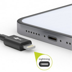 Chargers and Cables - Elegant & extra robust MFi-godkänd USB till Lightning iPhone-laddkabel