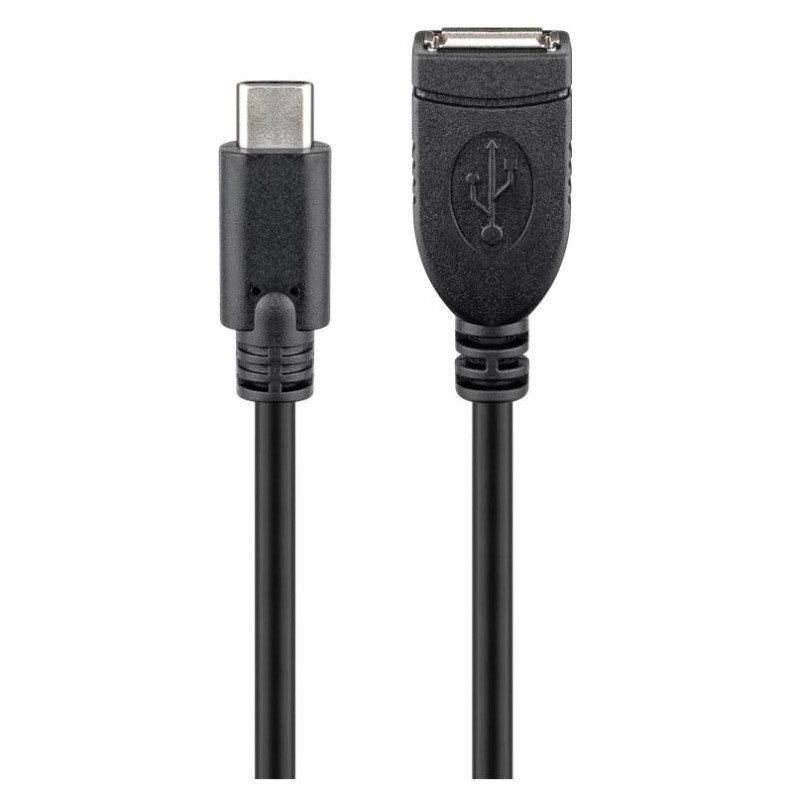 Accessories for computers, laptops, mobiles, TVs and tablets - USB-C til USB 2.0 hunkabel 0.2M