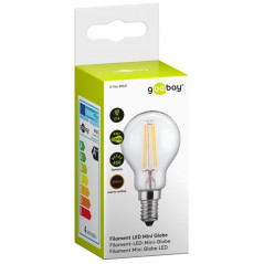 LED-lampa sockel E14 4 Watt (39 W) Mini Globe