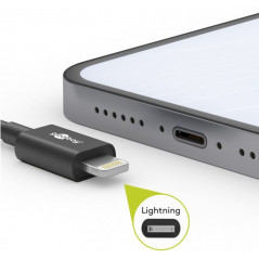 Computer accessories - USB-C till Lightning kabel MFi-Certifierad vit