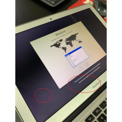 Used laptop 13" - MacBook Air 13-tum Mid 2013 (beg med defekter)