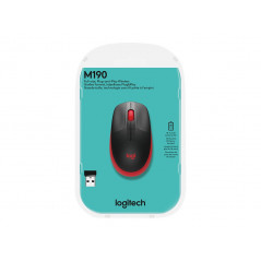 Wireless mouse - Logitech M190 trådlös mus i röd färg