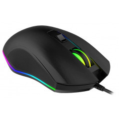 Gaming mouse - Havit gamingmus med RGB LED belysning & 3200 DPI