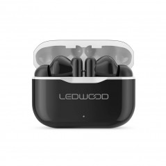 Bluetooth Earphones - LEDWOOD Capella trådlöst bluetooth headset & hörlur, black