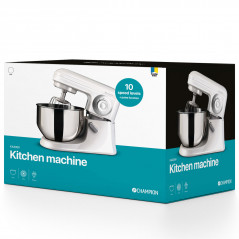 Food Processor - Champion Vit Köksmaskin 700W med 5L skål och Tillbehör