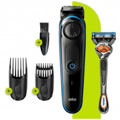 Braun batteridriven Skäggtrimmer + Gillette Fusion5