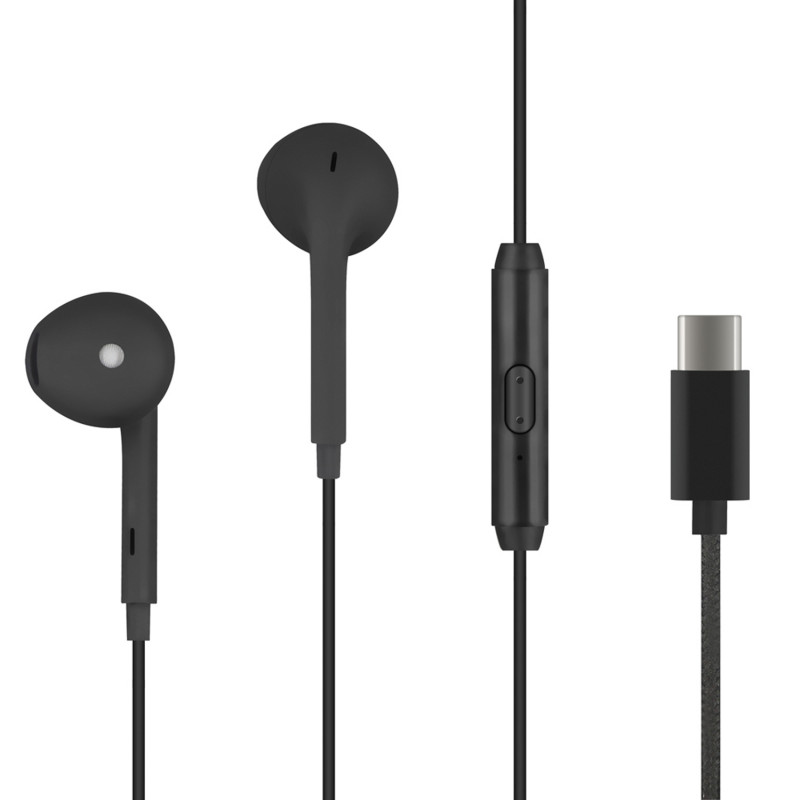 Headset & Earphones - Champion In-ear headset med USB-C DAC Black