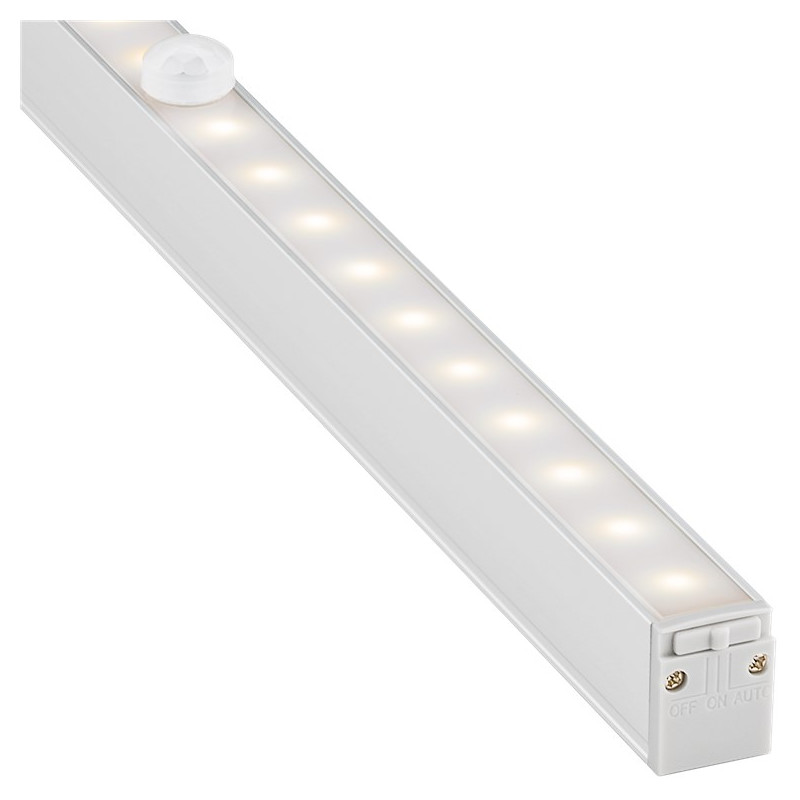 LED-lampa - Goobay batteridriven LED-lampa list med 20 LEDs och rörelsesensor (Varm vit)