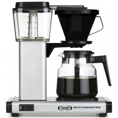 Moccamaster Kaffebryggare HB931 AO Matt Silver 1.25L