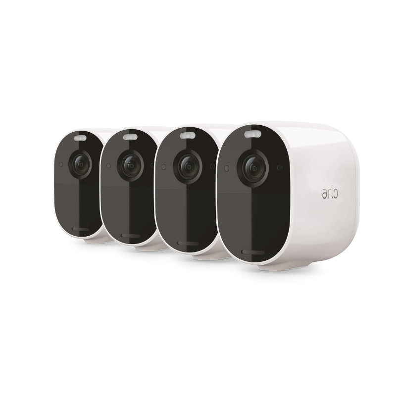 Digital Videocamera - Arlo Essential Spotlight 4-pack övervakningskameror med strålkastare