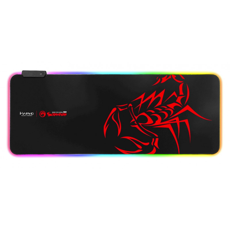 Gaming mouse pad - Marvo MG010 gaming-musmatta med RGB-belysning