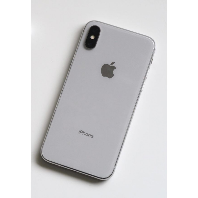 iPhone X/10 - iPhone X 256GB Silver (Begagnad)