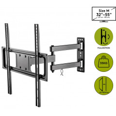 Goobay flexibelt väggfäste VESA för TV 32-55"