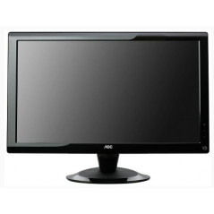 Used computer monitors - AOC 23.6" LED-skärm (beg med märke skärm)