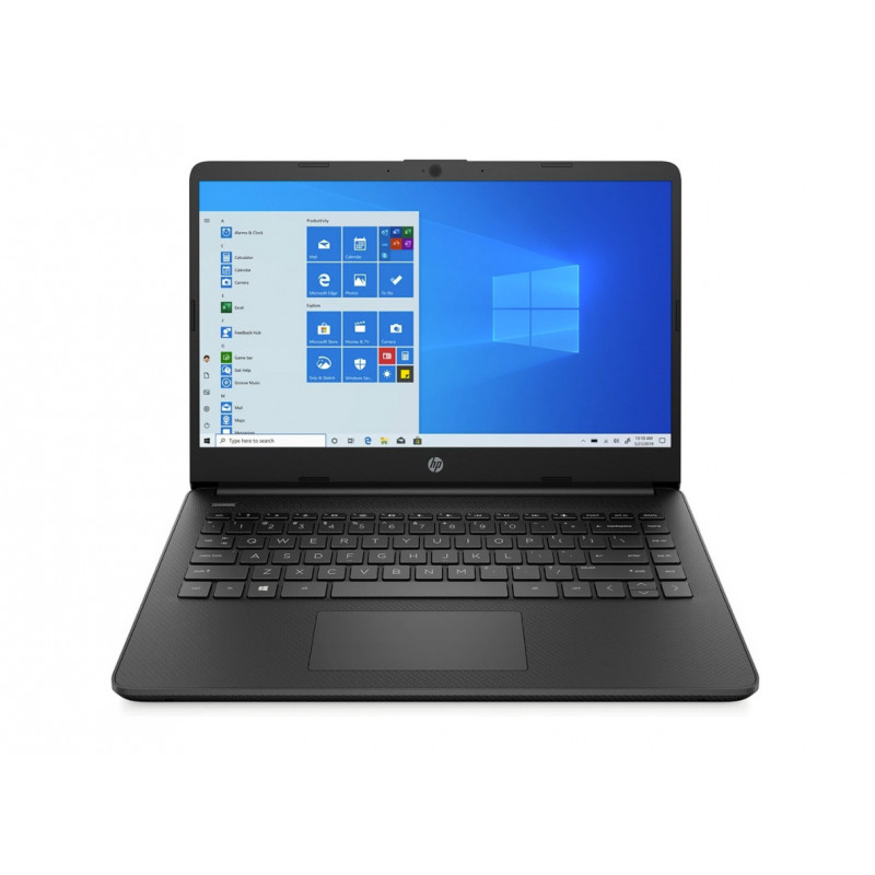 Laptop with 14 and 15.6 inch screen - HP 14s-dq0008no Intel 4GB 128GB SSD W10S/W11* demo