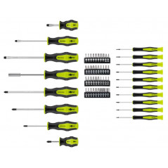 Goobay 58 delar precision skruvmejselset med 40 olika bits