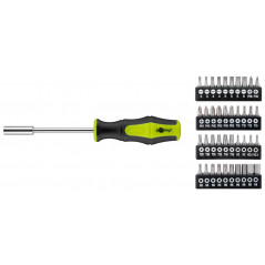 Screwdriver & kit - Goobay 58 delar precision skruvmejselset med 40 olika bits