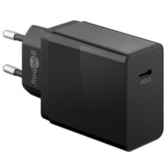 Strömadapter med USB-C PD (Power Delivery) 25W, snabbladdning