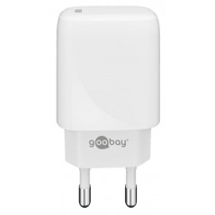 Snabbladdande strömadapter med USB-C PD (Power Delivery) 20W