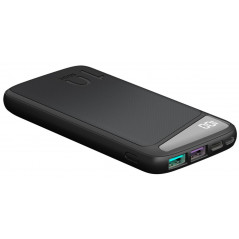 Goobay snabbladdande PowerBank batteri på 10.000mAh med USB-C PD, QC 3.0