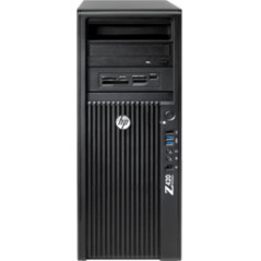 Used desktop computer - HP Z420 Workstation E5-1650 128SSD+1TB HDD med Quadro 2000 (beg)