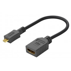 Goobay Micro HDMI till HDMI-adapter