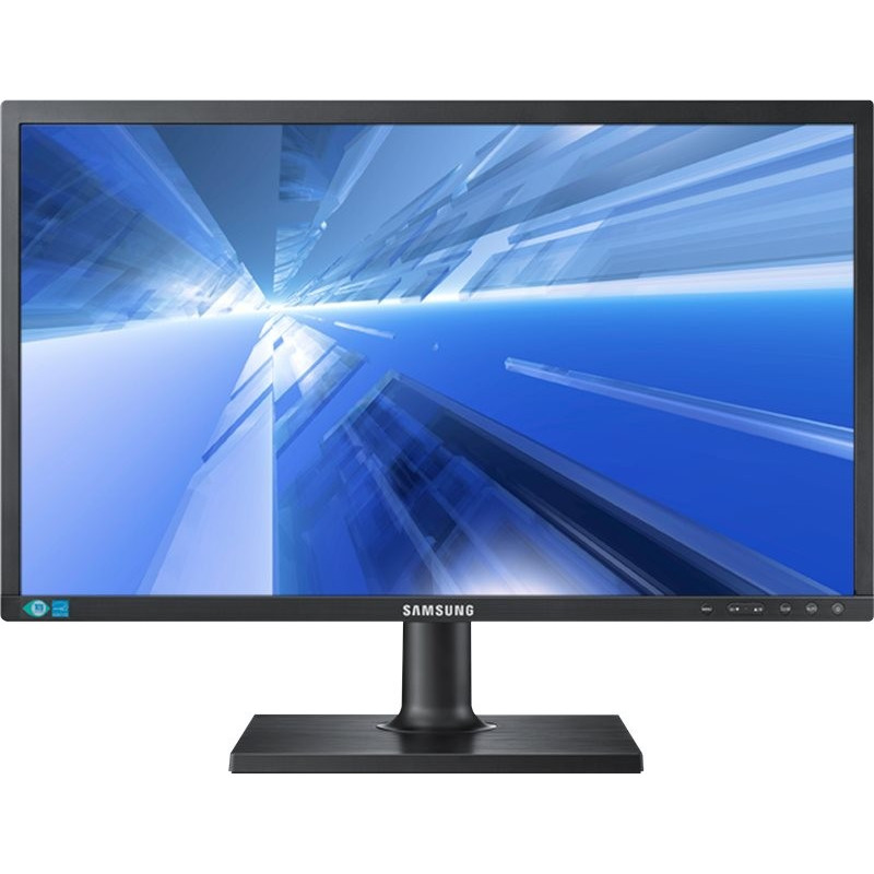 Used computer monitors - Samsung ergonomisk 24" LED-skärm (beg)