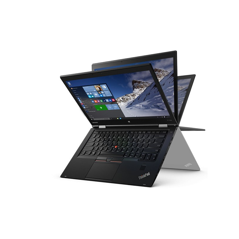 Used laptop 14" - Lenovo ThinkPad X1 Yoga WQHD i7 8GB 256SSD med 4G  (beg med spricka skärm)