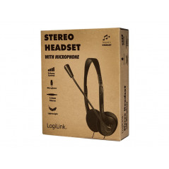 Chat Headset - LogiLink HS0052 headset med 3.5mm