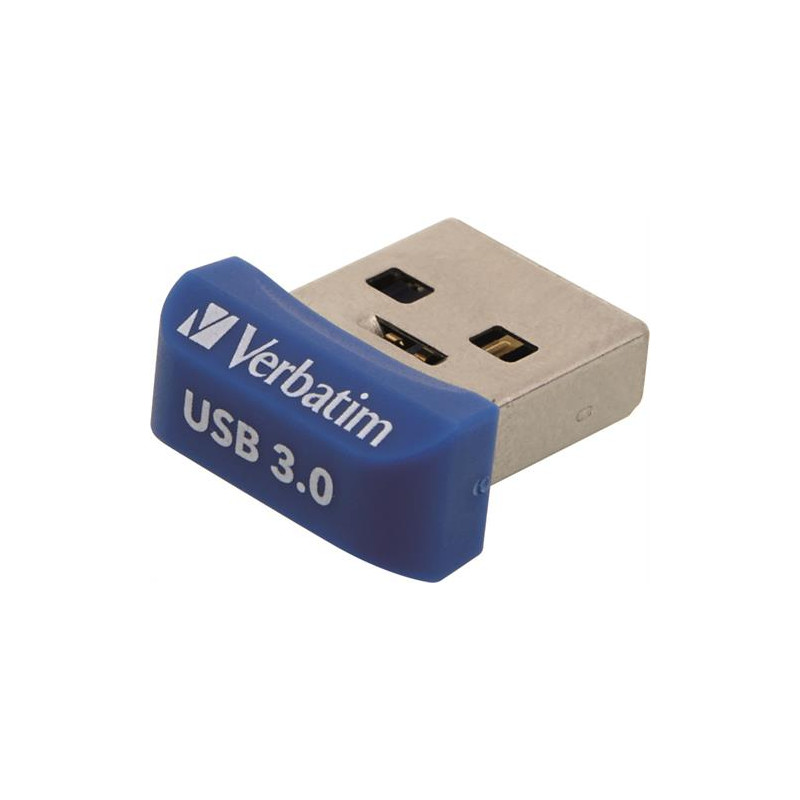 USB-memory USB 3.0 - Verbatim USB 3.0 USB-minne 64GB i nanostorlek