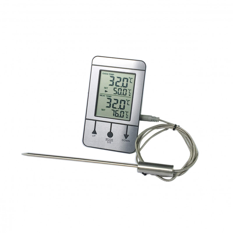 Kitchen Tools - Digital stektermometer med timer och larm